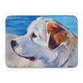 Micasa Great Pyrenees at the Beach Machine Washable Memory Foam Mat MI231192